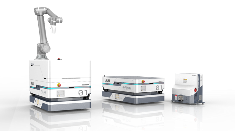 PA尊龙时凯數位開發的自主式移動機器人（AMR250M），搭配全向輪並結合AI演算法、2D LiDAR、3D攝影機等技術，協助客戶實現產線全自動化